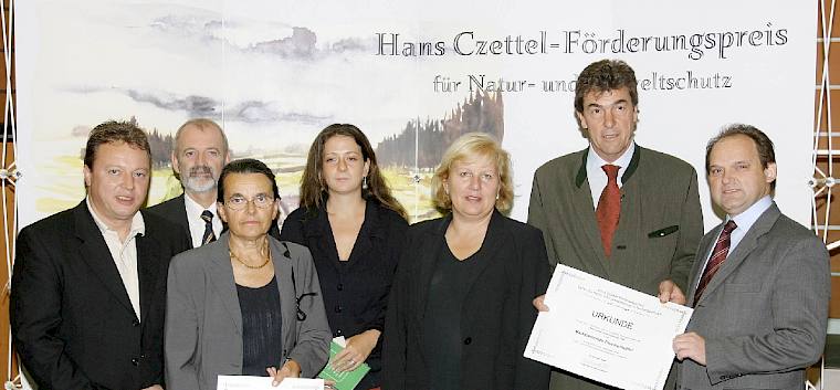 Auszeichnung mit dem Hans-Czettl-Preis - Auszeichnung mit dem Hans-Czettl-Preis