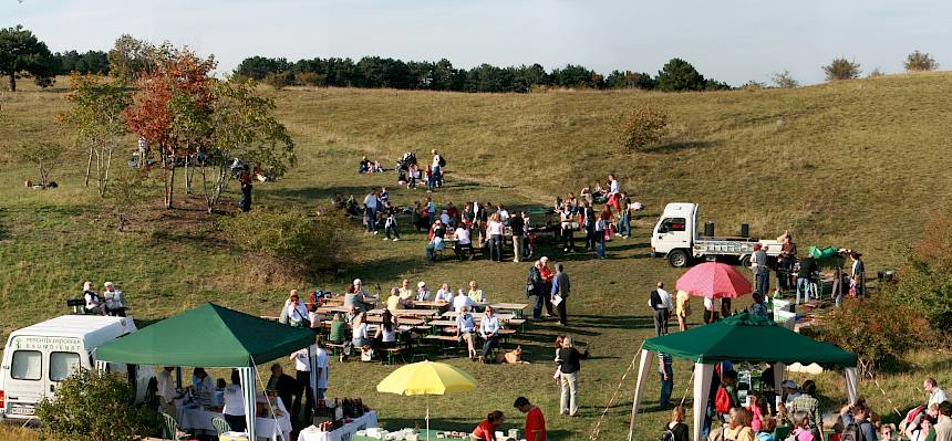 Panorama vom Heidefest 2007