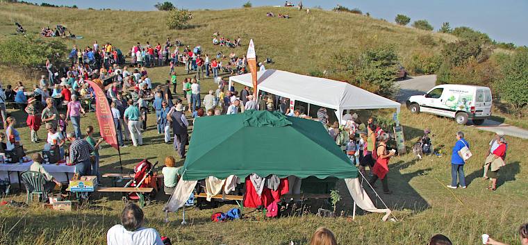 Zahlreiche Gäste - Heidefest 2011