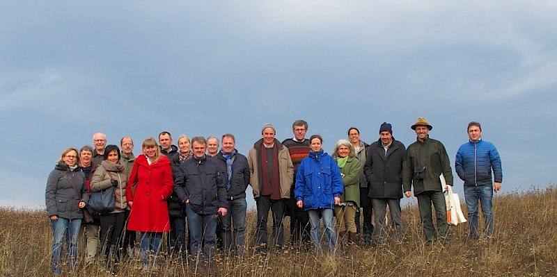 Delegation aus dem Walsertal - Besuch auf der Perchtoldsdorfer Heide