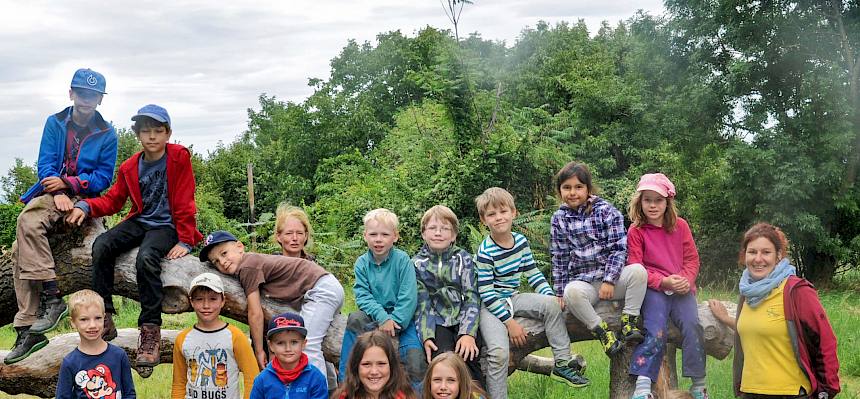 Kindergruppe - Teilnehmer Naturerlebniswoche 2016