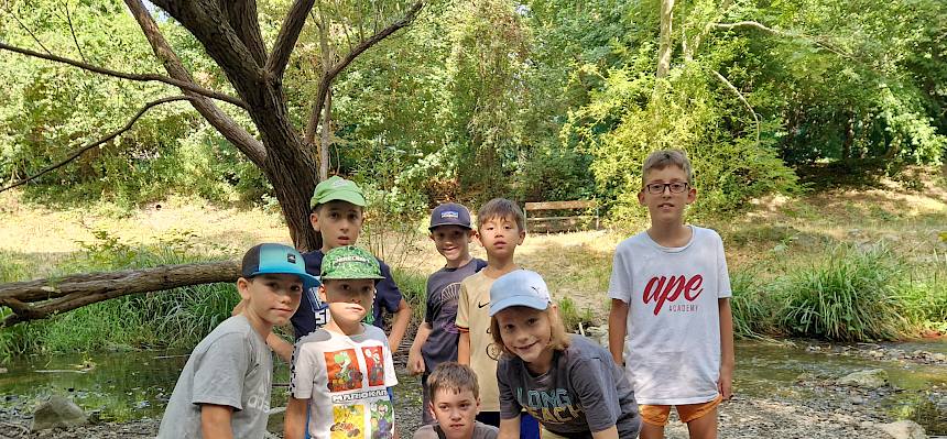 Der Tag an der Liesing machte den Kindern großen Spaß! © FdPH/B. Sabek