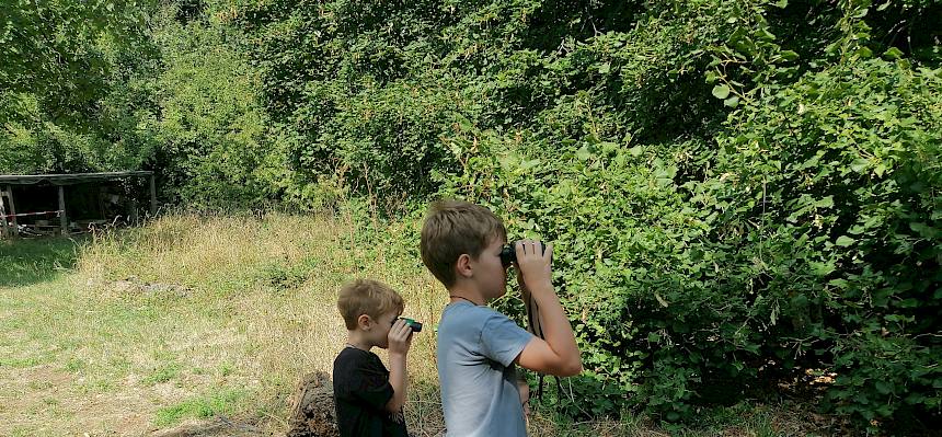 Naturforscher bei der Arbeit. © FdPH/Girsch