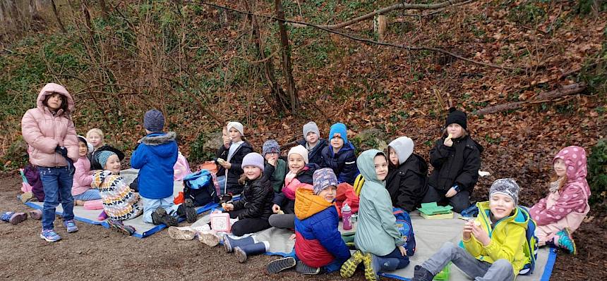 Auch als Picknickdecke kann man die Plane verwenden. © LPV/S. Linhart
