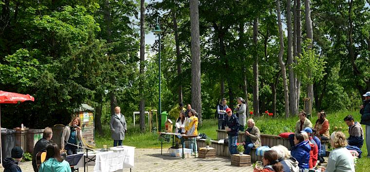 Der Begrischgarten im Begrischpark – ein schöner Ort für ein Frühlingsfest! © FdPH/ F. Litzelmann