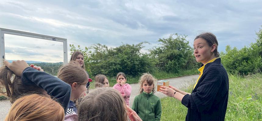 Das Heide-Schulprojekt soll nicht nur Begeisterung für seltene Tiere und Pflanzen wecken, sondern auch mithelfen ein achtsames Freizeitverhalten zu fördern. © FdPH/N. Petermair