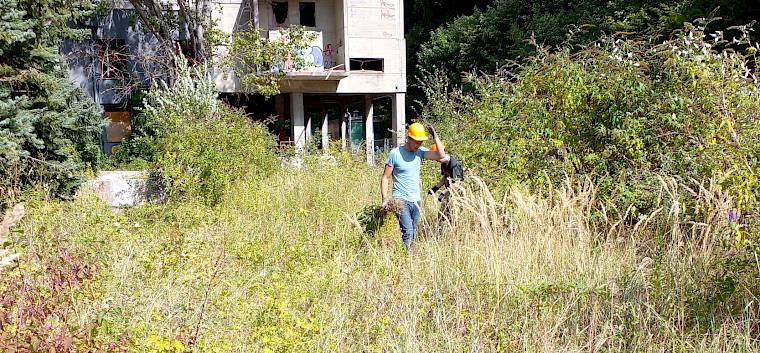 Bei der Arbeit. © LPV/N. Elek