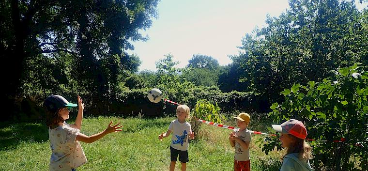 ...und Ball gespielt. © FdPH/S. Girsch