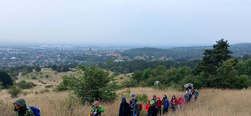 Der Donnerstag startete regnerisch, doch wir ließen uns davon nicht von unserer geplanten Wanderung abhalten! © FdPH/S. Girsch