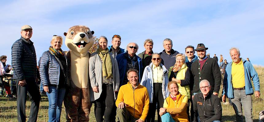Gemeinsam aktiv für die Heide: Heideverein, TOP, Naturpark Föhrenberge, Biosphärenpark Wienerwald und MG Perchtoldsdorf. © FdPH/L. Strobl