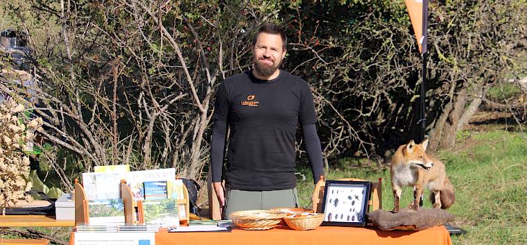 Auch der Biosphärenpark Wienerwald war mit einem Infostand vertreten. © FdPH/F. Hohn
