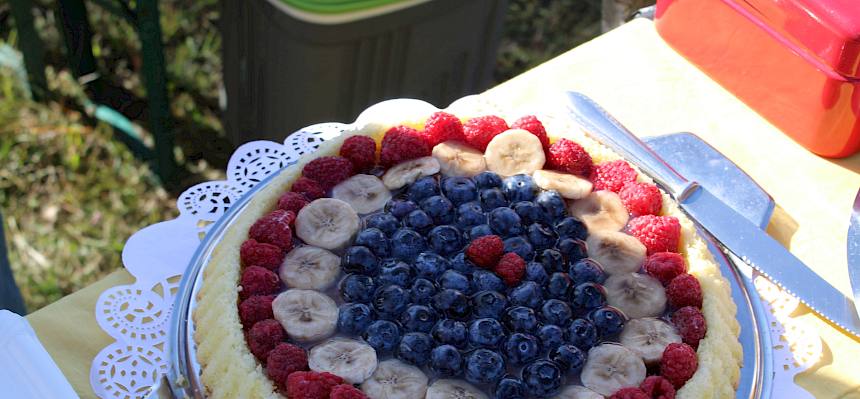 Torten und Kuchen - zum Teil prächtig verziert - gab es heuer wieder in Hülle und Fülle. Vielen Dank! © FdPH/L. Strobl