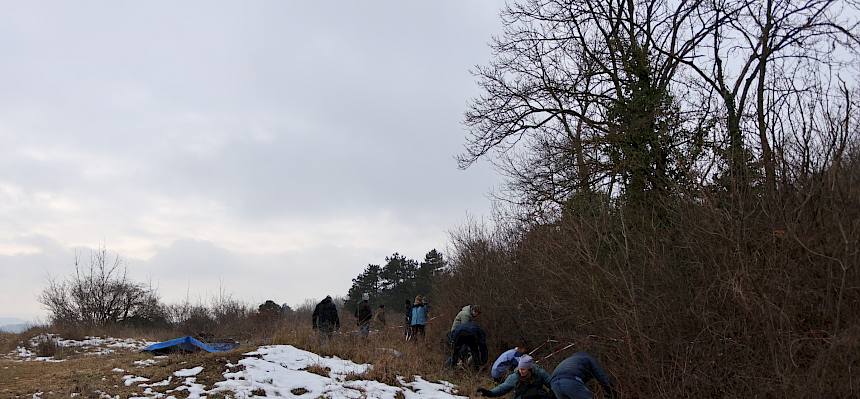 Wir bedanken uns herzlich bei allen freiwilligen Helfer:innen für den wertvollen Einsatz und die tatkräftige Unterstützung! © LPV/L. Strobl