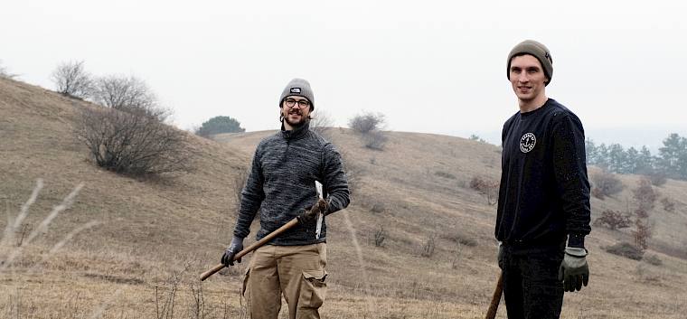 Bei der Arbeit. © LPV/J. FFischer