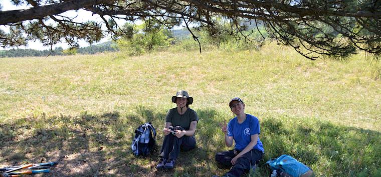 Wohlverdiente Pause im Schatten. © FdPH/C. Wolfert