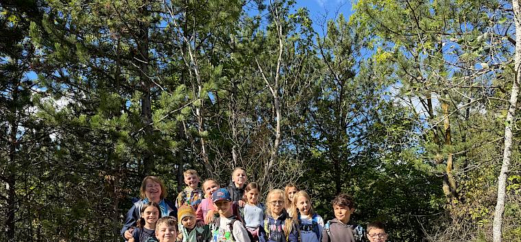 Mit dabei waren die Kinder der 3b der VS Kaltenleutgeben. © FdPH/H. Sommer